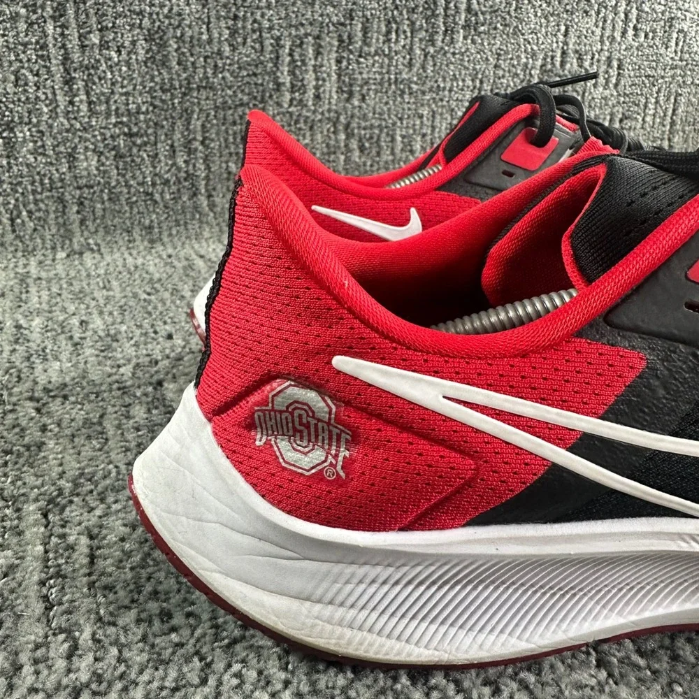 Nike Air Zoom Pegasus 38 Ohio State Buckeyes Mens 13 Black Red DJ0837-001